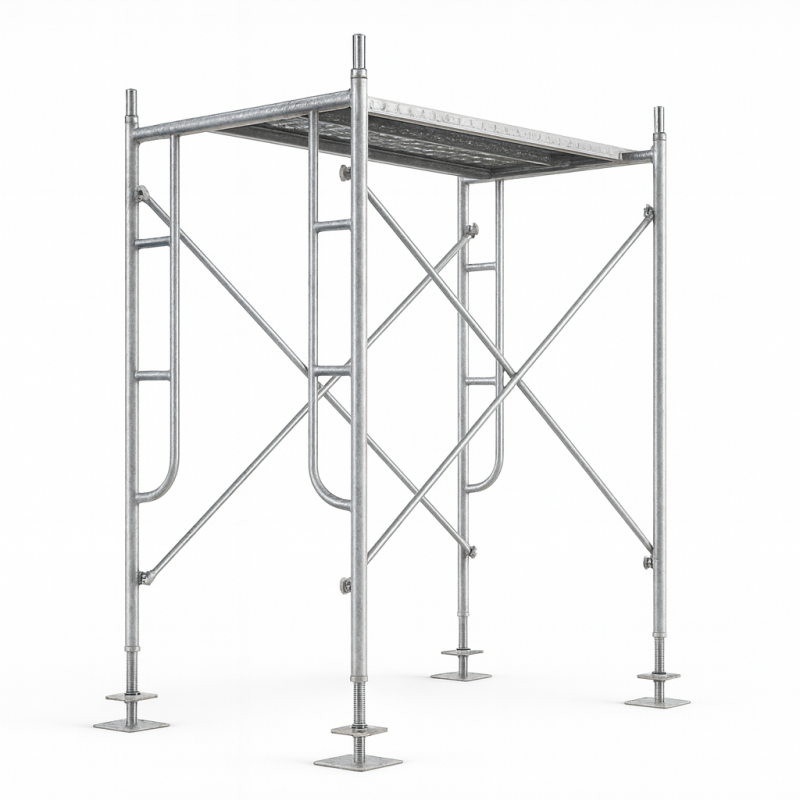 Sản xuất Chéo giàn giáo mạ kẽm 1.76M (Mới)