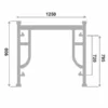 Sản xuất giàn giáo khung 0.9m mạ kẽm (mới)