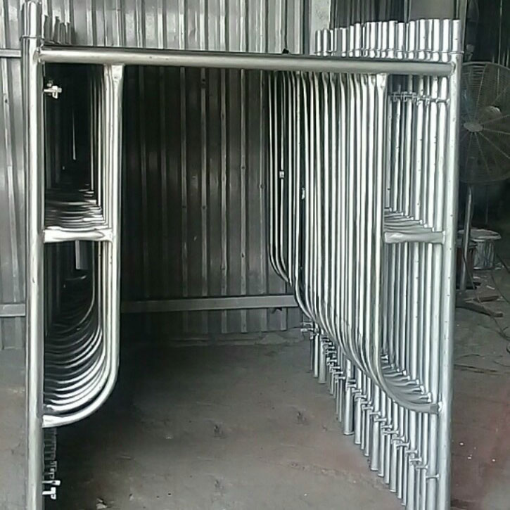 Sản xuất giàn giáo khung 1.5m mạ kẽm (mới)